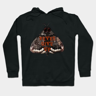 Never Give Up Mothman Hoodie